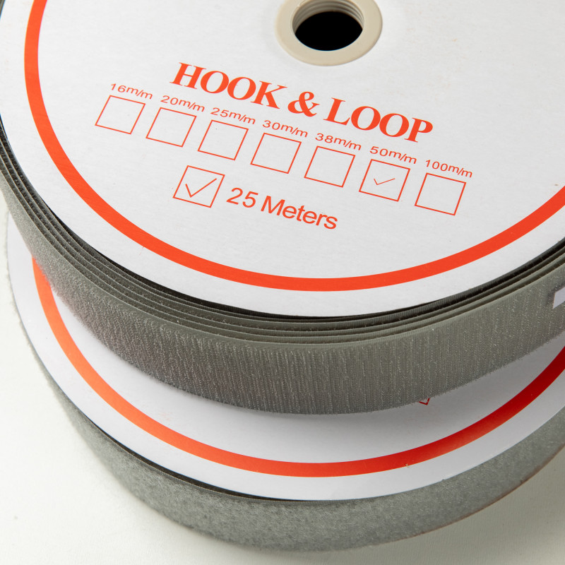 Липучка   20 mm - 11 цветов (25 метров бобина) hook&loop