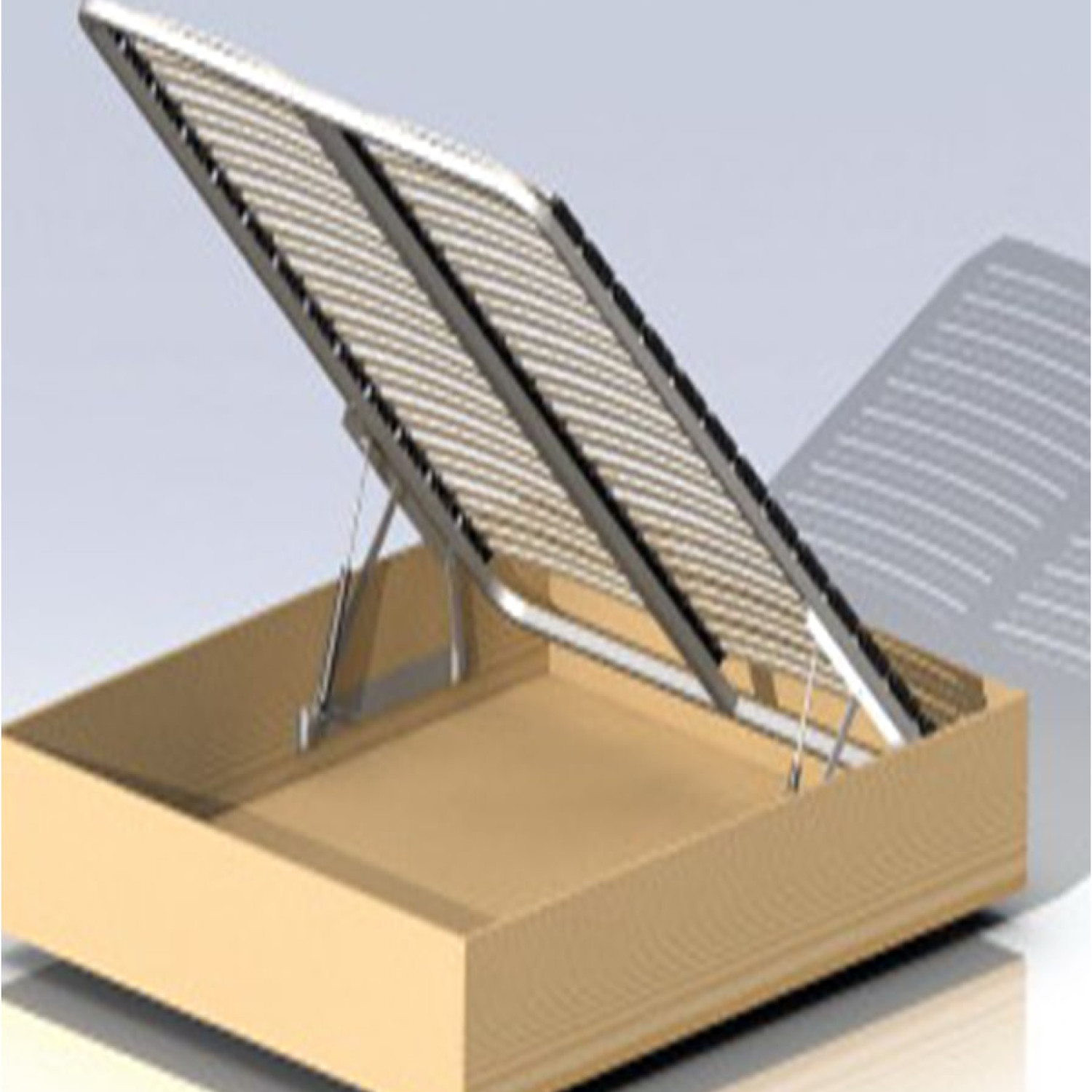 Механізм підїйому ліжка Stabilus (Польша) посиленний