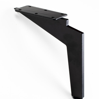 меблева опора -H 085-160, висота = 160 мм, покриття –black coating