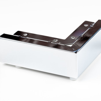 Меблева опора SLS-055 (МZ-363), висота h - 55 мм, ширина w -175 х 175 мм